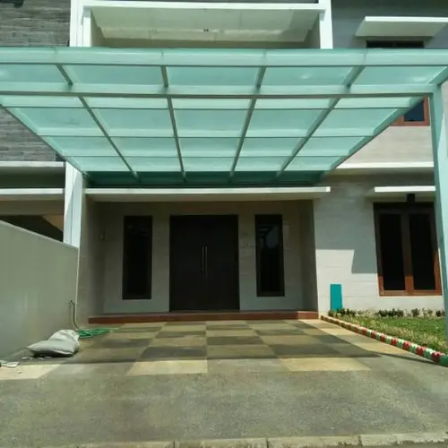 Kanopi Kaca Tempered 10mm di  bali